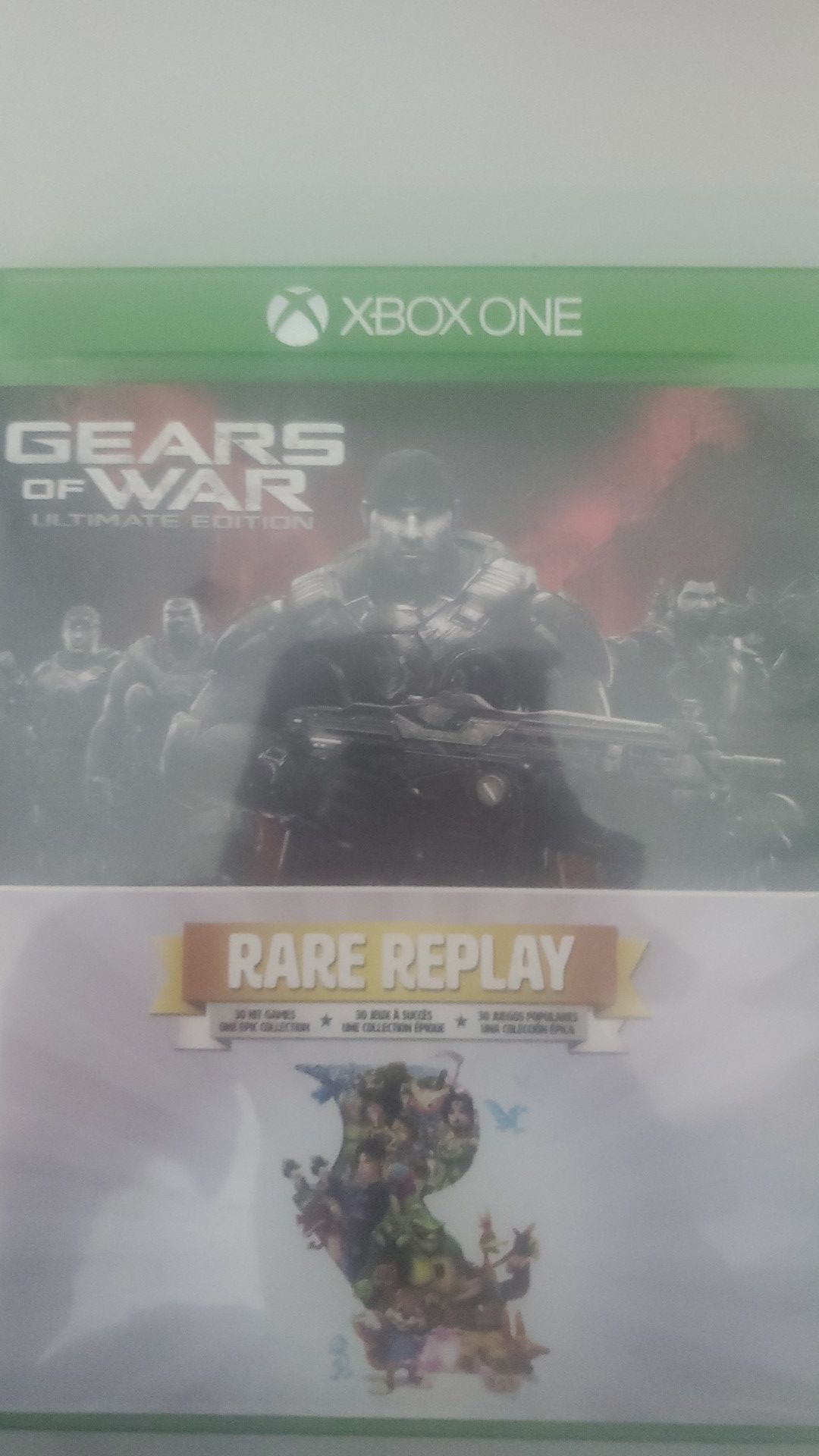 Gear Of War Ultimate Edition And Rare Replay Xbox One Games