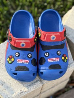 Sketchers Game Light Up Crocs 