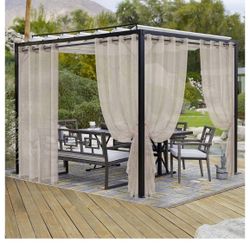 Outdoor Panel/Curtains - 10 Panels 