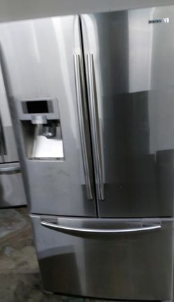 Stainless Samsung French Door Refrigerator IceMaker
