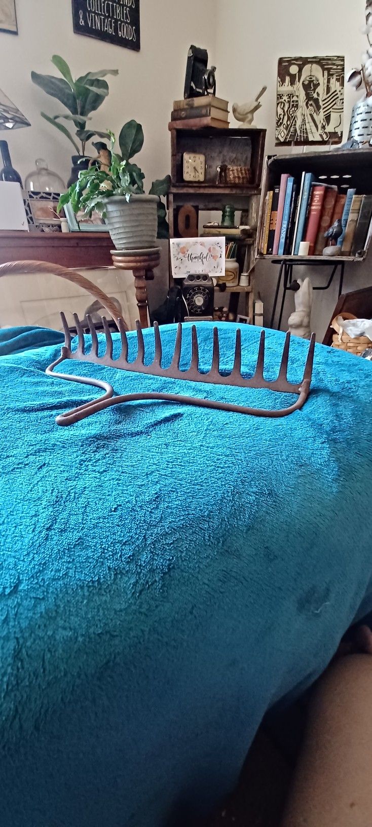 Vintage Rake Head-metal