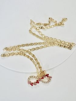 Necklace Infinity Gold Plated