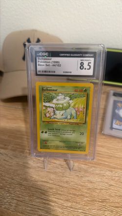 Bulbasaur 1999 Base Set CGC 8.5 NM/MINT+