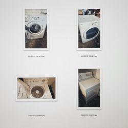 Washers/Dryers and Refrigerator parts 