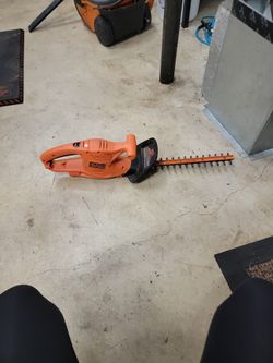 Black and Decker Bush Trimmer.