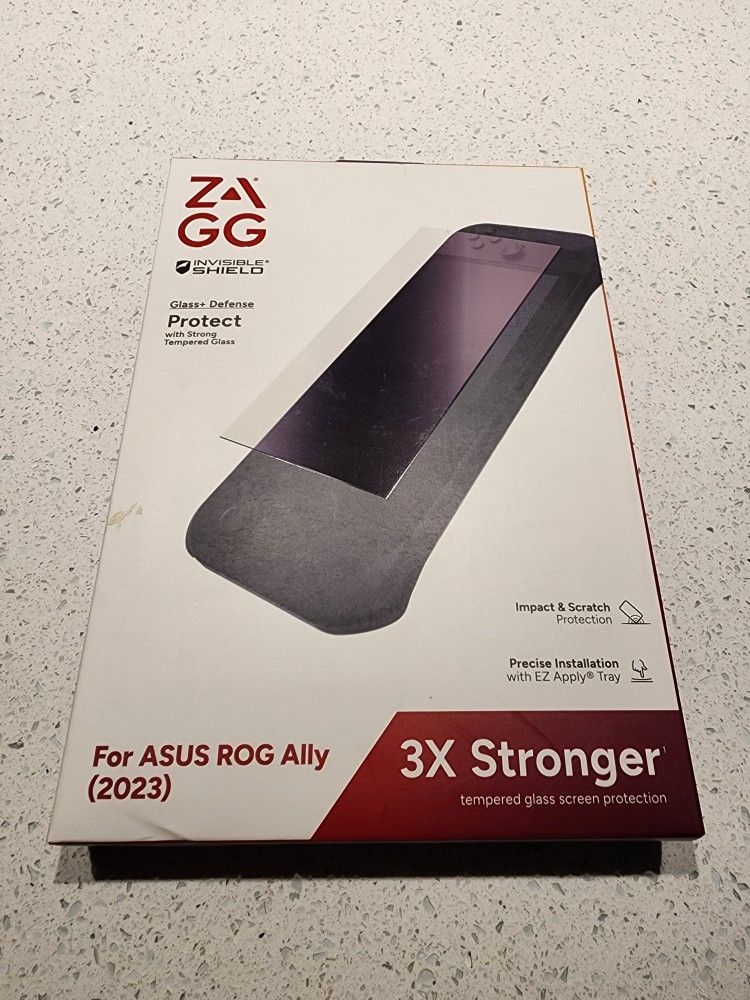 Zagg Invisible Shield Glass+ Defense Screen Protector for ASUS ROG Ally 2023