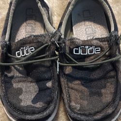 Hey Dude Wally Kids Camo