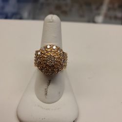 10k Gold Rings 17.9 Grams Size 10 If You Are Interested Ask For Maribel Thank You 