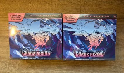 Pokemon TCG: Chaos Rising Elite Trainer Box ETB New/Sealed