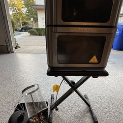 Air Fryer With Rotisserie Accessories $50