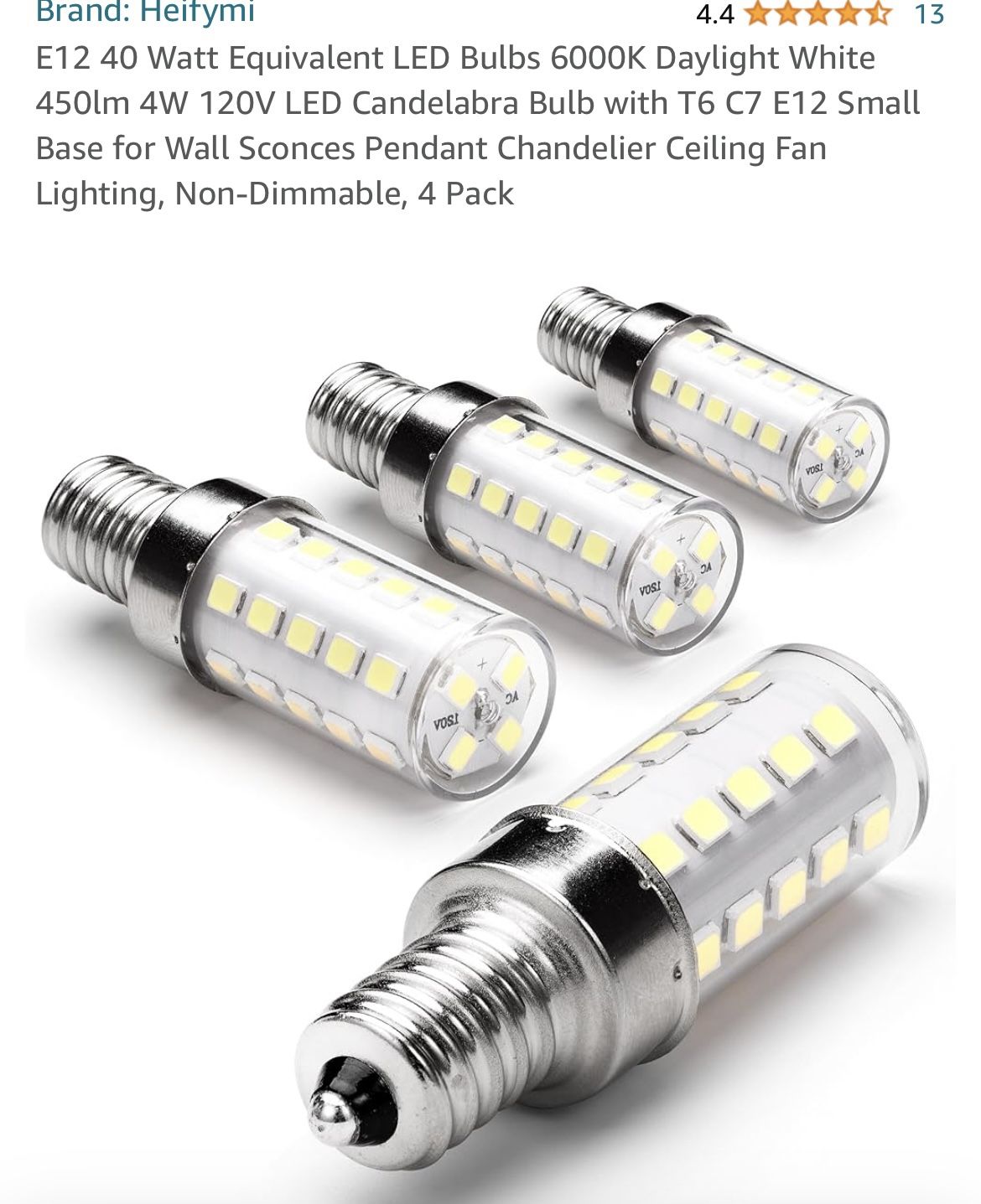 Led Bulbs E12