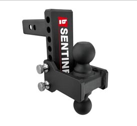 bROK Class III Adjustable Ball Mount, Fits 2" receivers with 6" drop and weight capacity of 10,000 Lbs. with Stowable feature