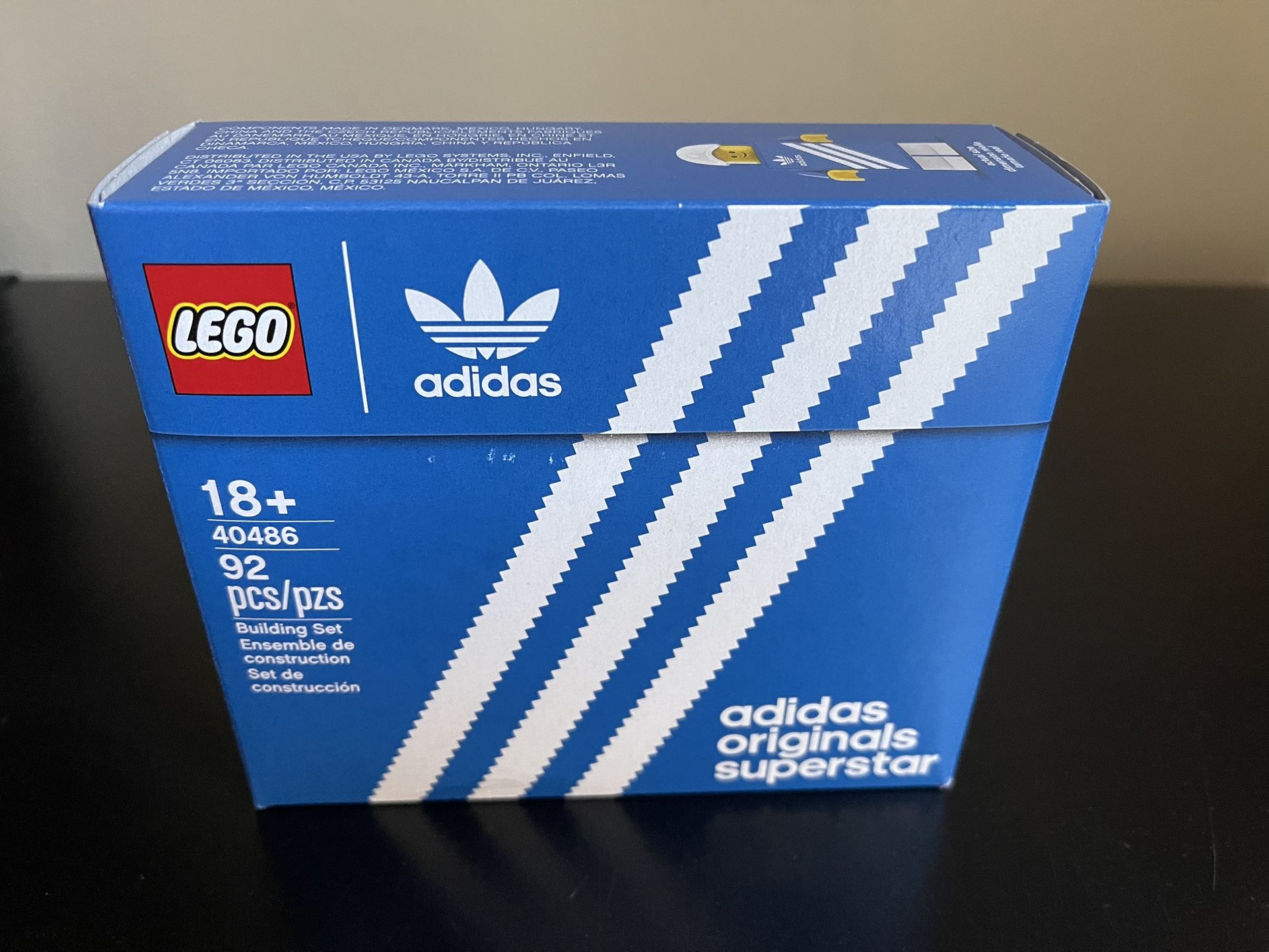 Adidas Original Superstar MINI Lego 40486