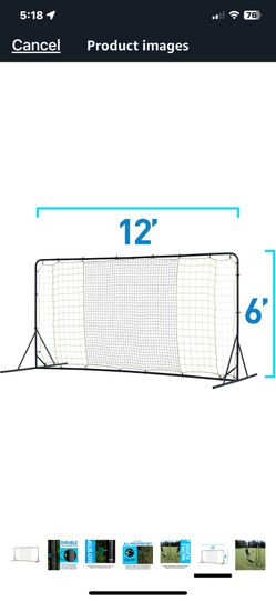 Soccer Goal 12x6 with Net
