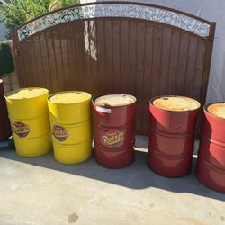 Cars Decoration 55 Gallon Barrel