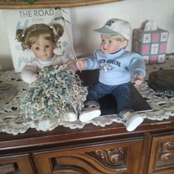 NC Cheerleader Dolls
