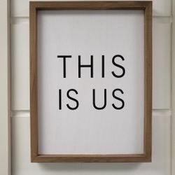 "This Is Us" Wall Decor