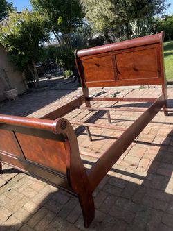 Free Wood “QUEEN” Sleigh Frame