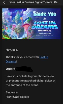 Sunday Lost in Dreams GA