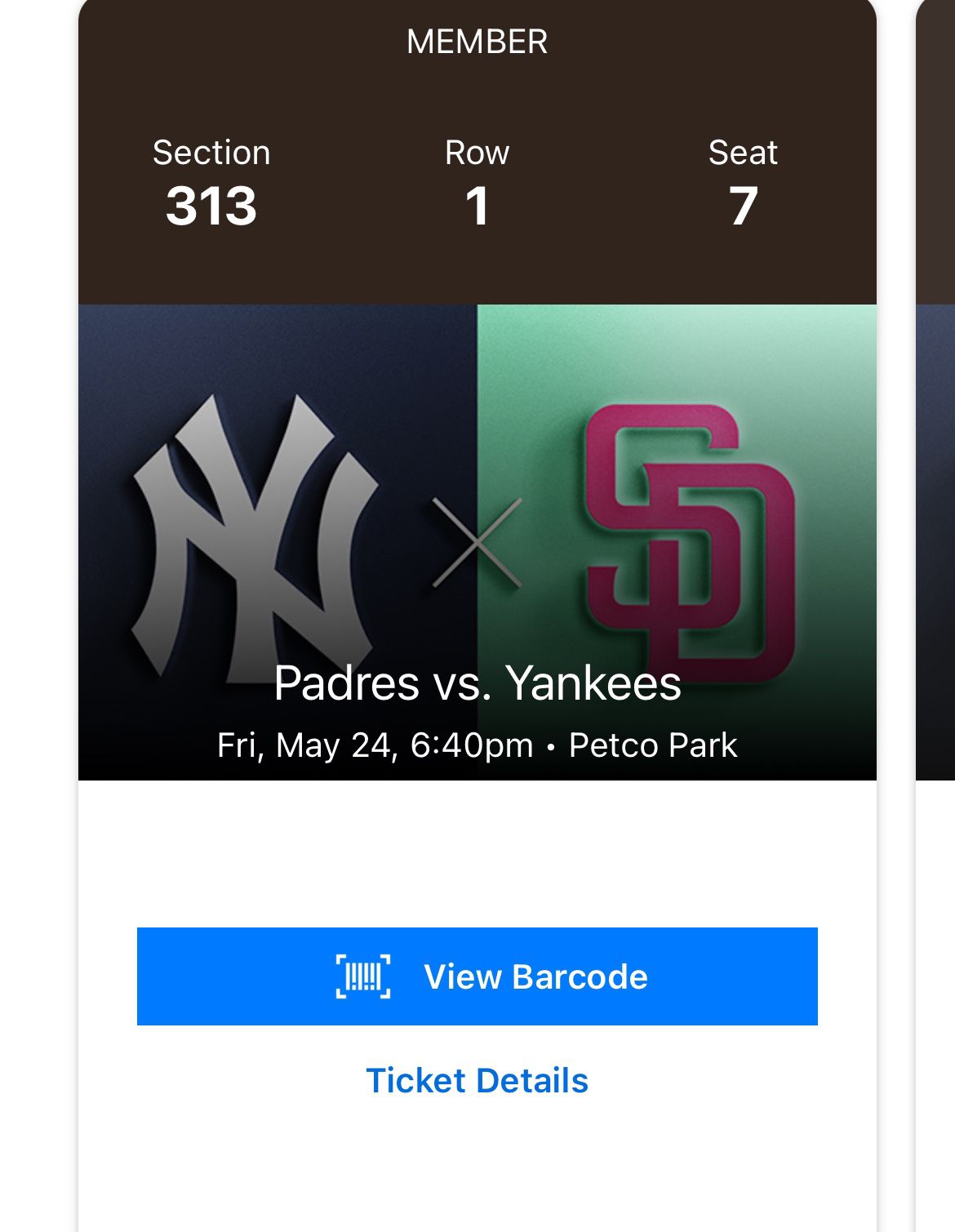 5/24 Padres Vs Yankees