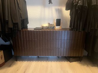 Mid century fluted dresser