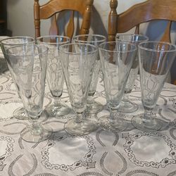 Princess House Champagne Glasses