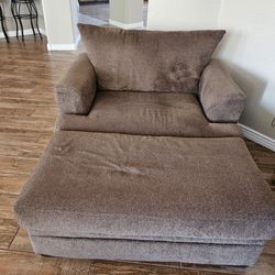 Couch Chair And Ottoman Set