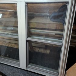 Pella 2 wide Double hung 58.50 x 50.50