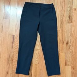 Lululemon On The Move Lightweight Pants Navy Blue Sz 8 Travel Work Commute