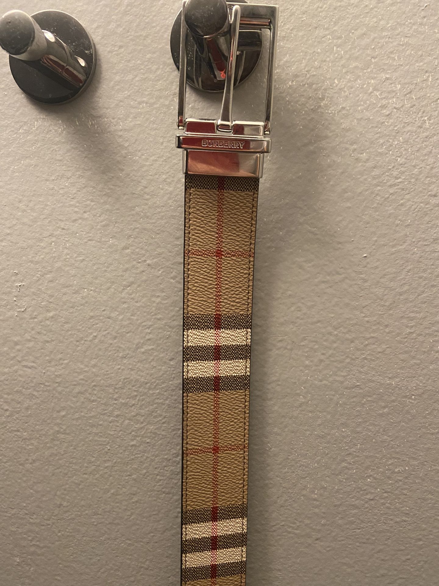 Reversible Burberry Belt Size 32