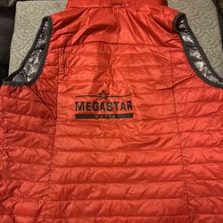 Megastar Brand Red Vest Jacket