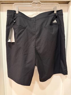 Adidas Men's 8.5" Ripstop Shorts Golf Lightweight Size 36 Black ADVR0918