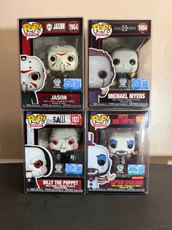 Funko pop horror scare fair hot topic exclusives