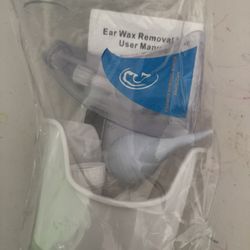 Ear Wax Removal Tool, Ear Cleaning Kits Safe Ear Irrigation Kit Ear Flush Kit for Adults Kid, Ear Wax Washer Device Easy to Operate, Includes Basin, S