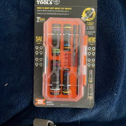 Klein Tools Quad 16 Heavy Duty Impact Flip Sockets 