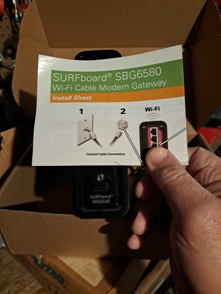SBG6580 Cable Modem Gateway
