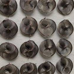 Large Wire Looking Beads 