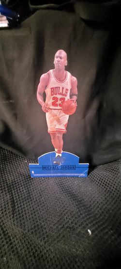 Michael Jordan 1998 Upper Deck 12 inch Standup Ad Cut-Out Display NBA