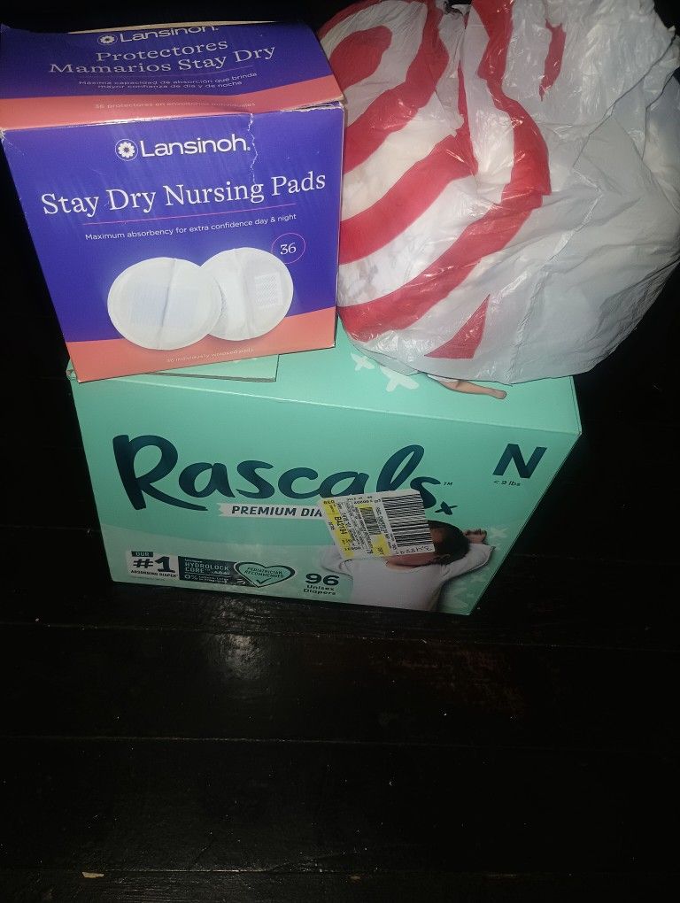 Diapers And Nursing Pads