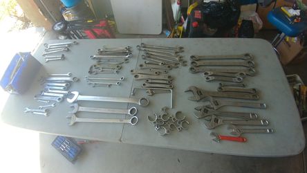 Snap on, proto, Mac Craftsman wrench set