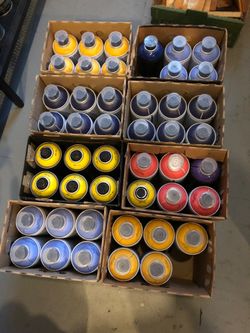 Graffiti Mural Spray Paint -Montana 94 & Montana Black  ($370 value)