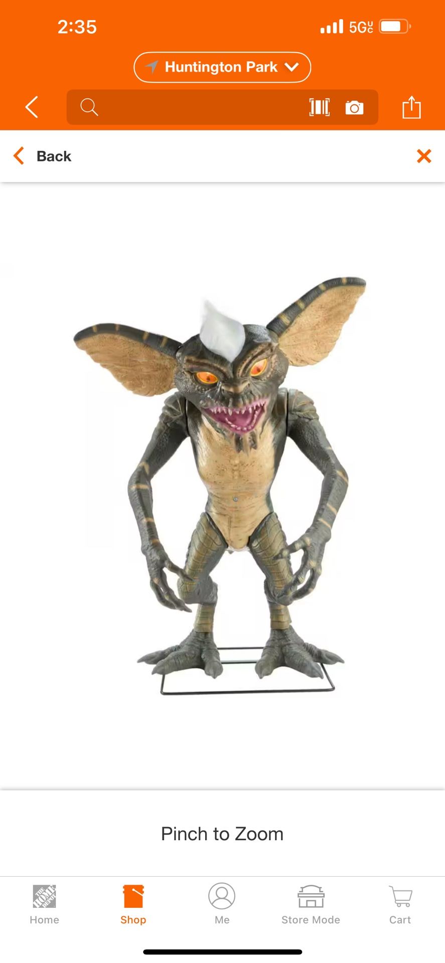 3.5 ft. Animated LED Gremlin Stripe H1