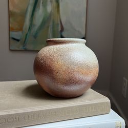 Handcrafted Accent Vase ( firm on price )