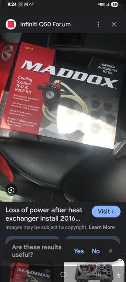 Cooling System Test And Refill Kit