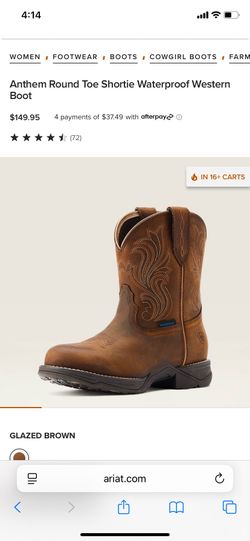 Ariat woman boots 9