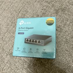 Tp Link 5 Port Gigabit Desktop Switch New 