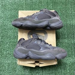 Adidas Yeezy 500 Utility Black size 10 USED But Clean