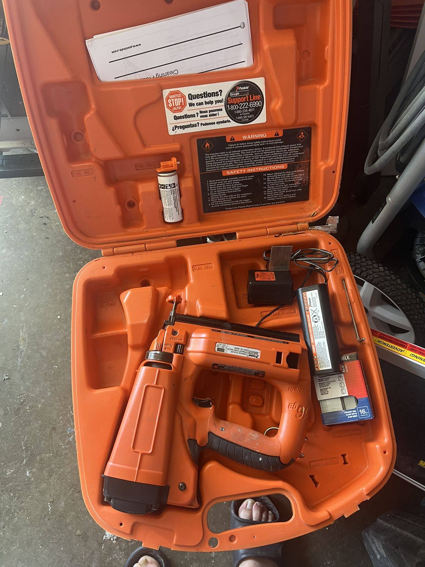 Nail gun 16 Gauges