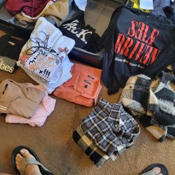 Mens 2XL shirts & sweats.  All in New condition