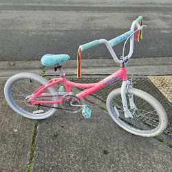 Kids Bike Bubble POP!, 20", Hand And Foot Brakes, 4-10 Years, Like New